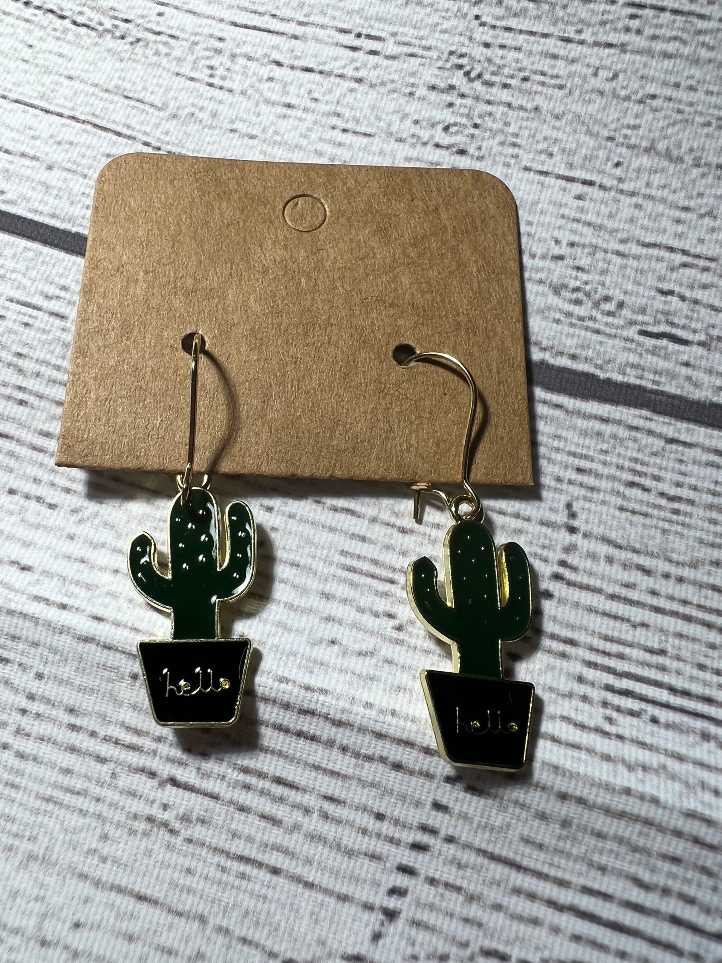 Cactus Earrings