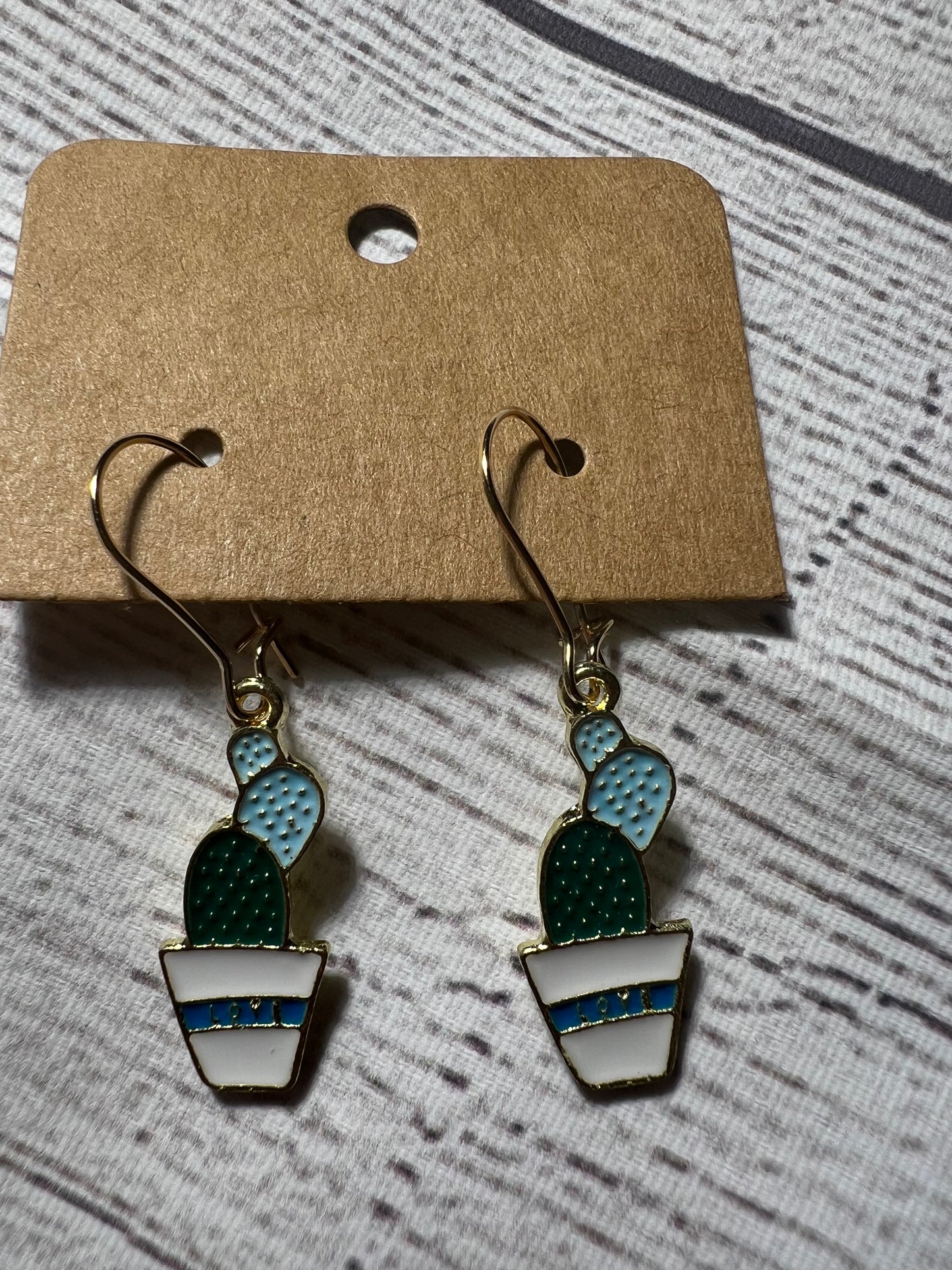 Cactus Earrings