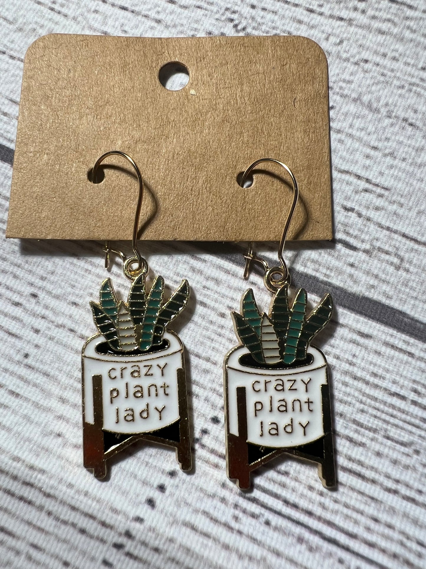 Crazy Plant Lady Earrings