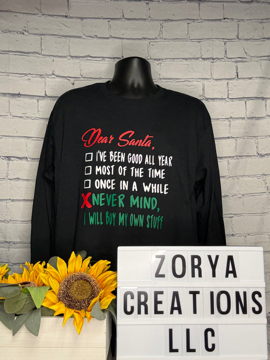 Dear Santa Sweatshirt