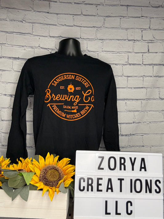 Sanderson Sisters Brewing Long Sleeved T