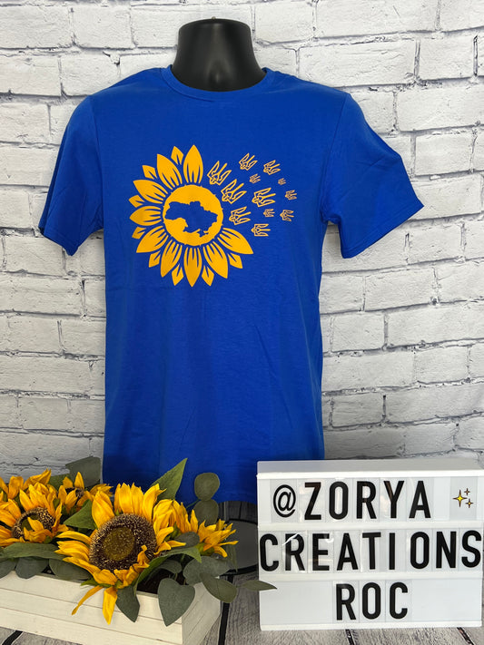 Ukraine Tryzub Sunflower shirt